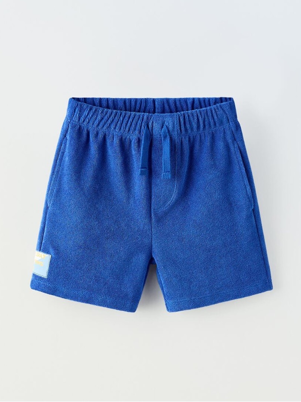 Zara Boys Terry Shorts - Royal Blue